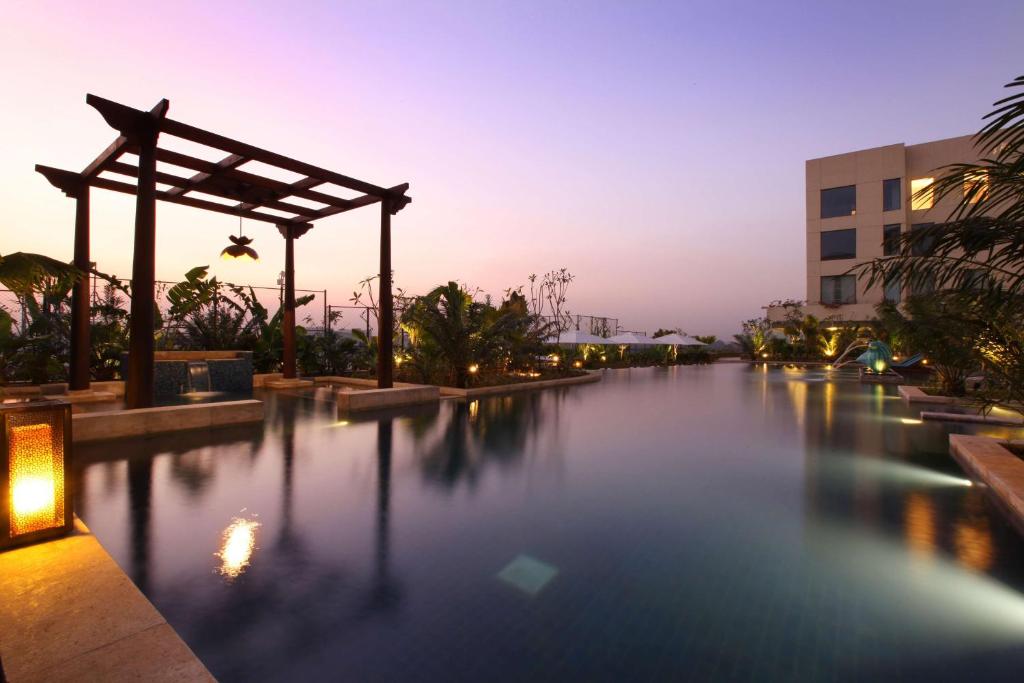 with Outdoor Swimming Pool Hyatt Pune Hotel