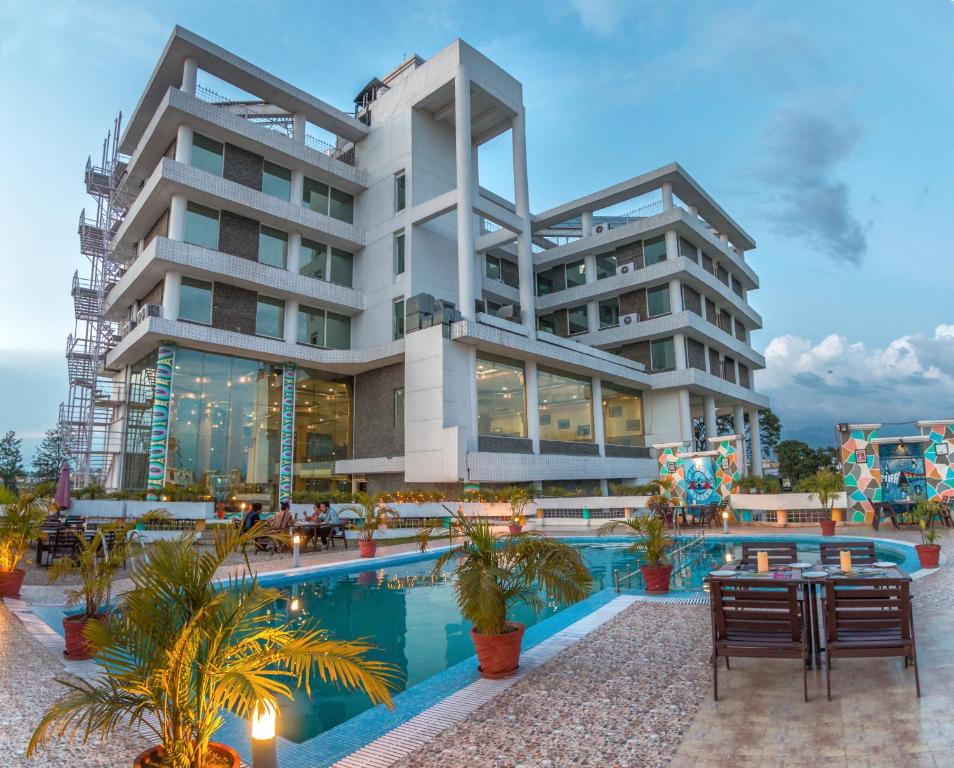The Solitaire Hotel in Dehradun with Swimming Pool